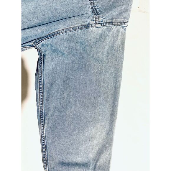 USA Biker Design motor Harley Davidson button up long sleeve  denim shirt men XL - Picture 6 of 6